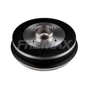 Par Tambor Freio Traseiro 203Mm 4 Furos Com Cubo Rolamento Aneis Absemelastico Bd3109Kt Fremax