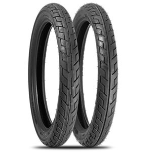 Kit Pneu Moto Levorin Azonic Cg Titan Fan Cargo 125 150 2.75R18 48P + 100/90-18 56P Tl