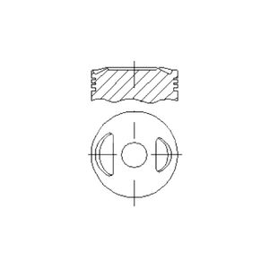 Kit Motor Pistao/Camisa/AneiSEMPino K9350 Metal Leve