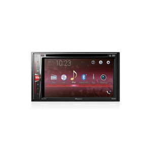 Dvd Player 2Din Auxiliar Bluetooth Usb Traseiro 6.2 Polegdas Touch Avha218Bt Pioneer