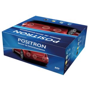 Sensor De Estacionamento Pósitron 4 Pontos Branco