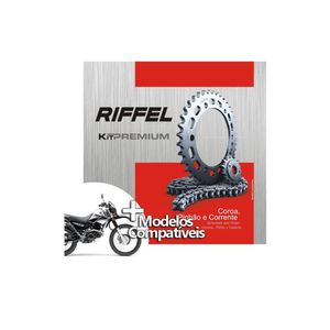 Kit Relacao Coroa Pinhao Corrente Premium 1023 45 15 70768 Riffel