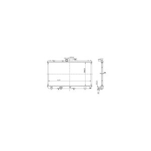 Radiador Agua C/ Ar Ou S/ Ar 376028 Valeo