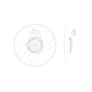 Eletroventilador C/ Ar 700875R Valeo