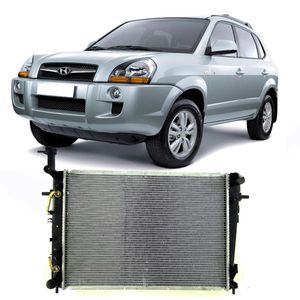 Radiador Hyundai Tucson 2.7 24V Gas V6 Automatico Com Ou Sem Ar Valeo 735563