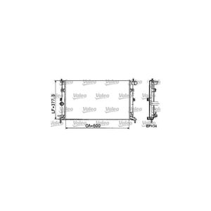 Radiador Agua C/ Ar 732804R Valeo