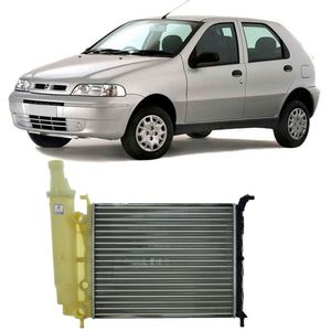 Radiador De Motor Valeo 6Ta075A Fiat Palio Siena Manual Sem Ar