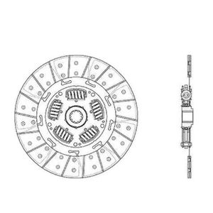 Disco Embreagem 330Mm 10 Estrias 232660 Valeo