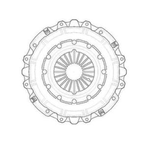Plato Embreagem 395Mm 232550 Valeo