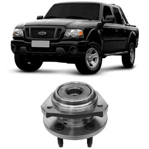 Cubo Roda Dianteiro Ford Ranger 5 Furos Com Rolamento Sem Abs Hfcd16C Hipper Freios