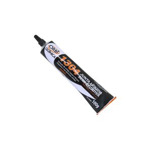 Cola Veda Flange 1304 Junta Liquida Semi Secativa Branco 100G 1453 Orbi Quimica