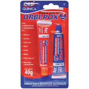 Adesivo Teste Epoxi 40Gr 241 Orbi Quimica