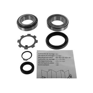 Kit Rolamento Roda Dianteiro Samurai Jlx Canvas 1.3 16V Utilitario Sem Cubo Vkba1978 Skf