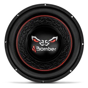 Alto Falante Subwoofer Bomber Bicho Papão 12 Polegadas 800W Rms Bobina Simples 4 Ohms