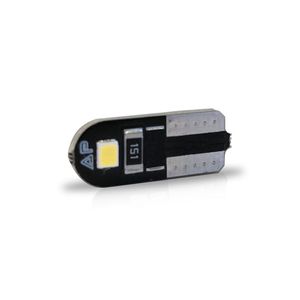 Jogo 10 Lampada Led Autopoli Esmagada T10 Slim 2825 0,4W 12V Branco