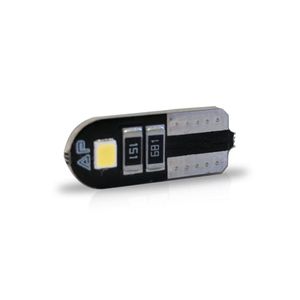 Jogo 10 Lampada Led Autopoli Esmagada T10 Slim 2825 Canbus 2W 24V Branco