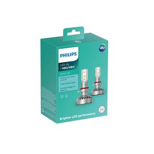 Par Lampada Hb3 Hb4 Led Philips Ultinon Led 6200K 12V 20W