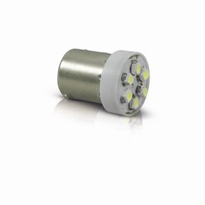 Par Lampada Led Autopoli Ba15S-67 1,8W 12V Branco