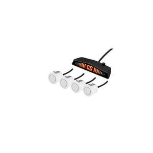 Sensor Estacionamento 4 Pontos Branco Dw10 Kx3