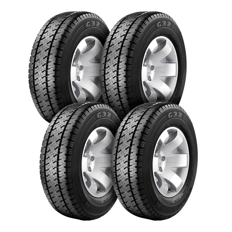 Kit-4-Pneus-Aro-14-Goodyear-G32-Plus-215-70R14C-106-104Q