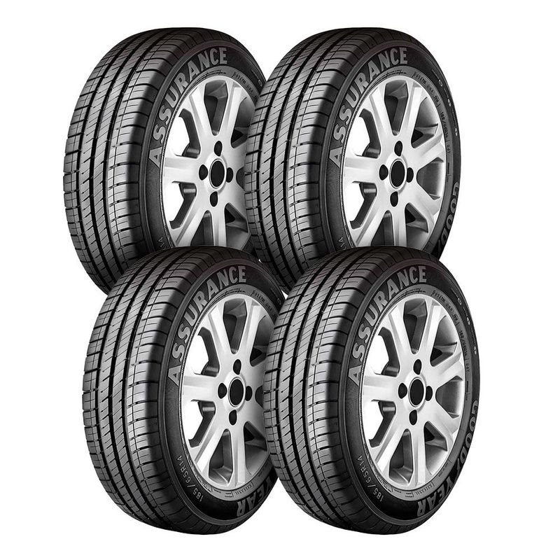 Kit-4-Pneus-Aro-13-Goodyear-Assurance-175-70R13-82T