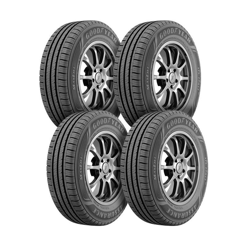 Kit-4-Pneus-Aro-14-Goodyear-165-70R14-Assurance-Maxlife-85T