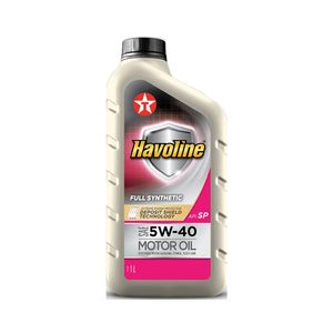 Óleo Lubrificante Do Motor Havoline Ultra 5W40 Sintetico 1 Litro Texaco