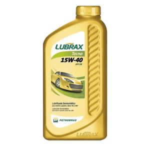 Oleo Motor 15W40 Sn Lubrax Tecno 1L Semissintetico 1011554 Petrobras