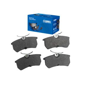 Pastilha De Freio Focus Hatch Traseira Cobreq N163 Sem Alarme Sistema Teves Jogo