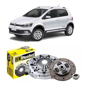 Kit Embreagem Volkswagen Cross Fox 1.6 8V 2004 a 2023 Luk 620 3127 00 0