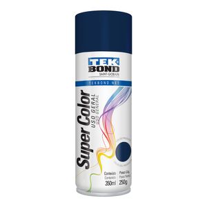 Tinta Aerossol Spray Azul Escuro Uso Geral Tekbond