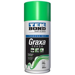 Spray Graxa Branca 100g 200ml Tekbond