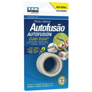 Fita Autofusão Blister 25mmX1m Tekbond