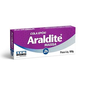 Cola Adesivo Araldite massa 100g Tekbond