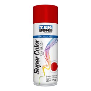 Tinta Aerossol Spray Vermelho Uso Geral Tekbond