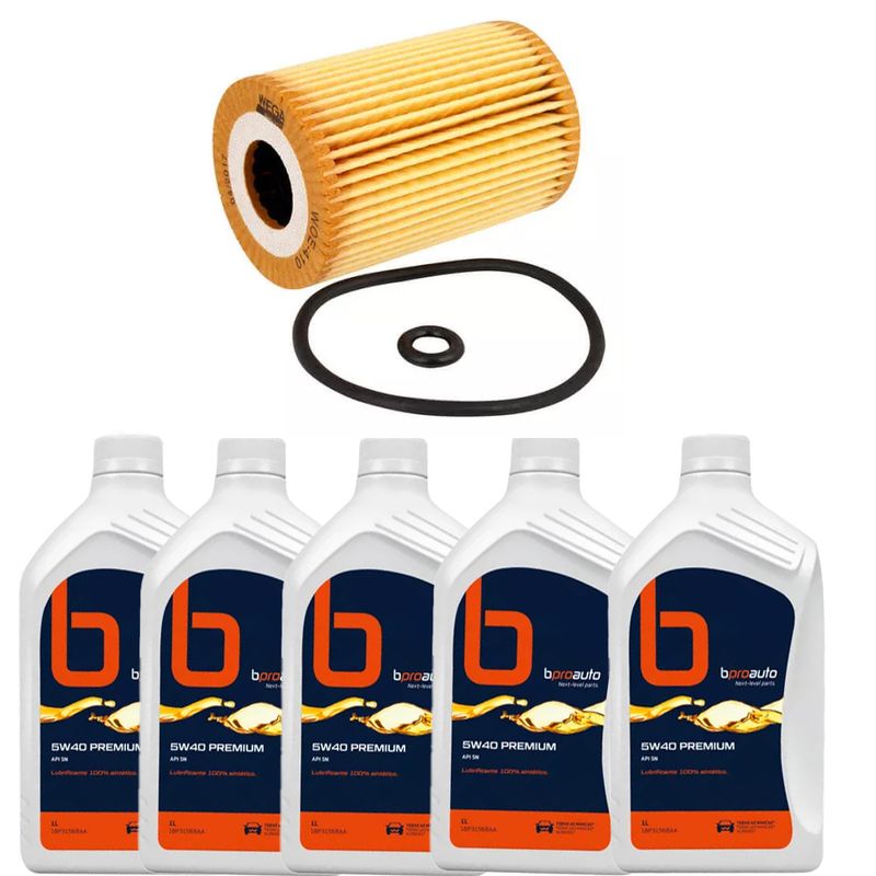 KIT-TROCA-OLEO-CLASSE-A-190-CLASSIC-1.9-16V-1999-2005-5W40