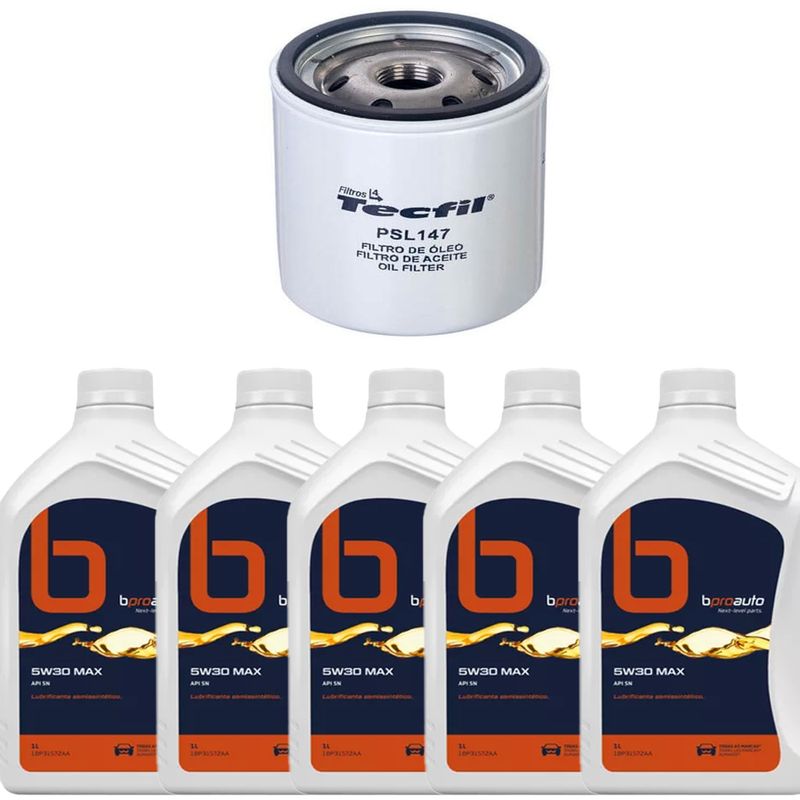KIT-TROCA-OLEO-ECOSPORT-XLS-2.0-16V-DURATEC-2006-2012-5W30