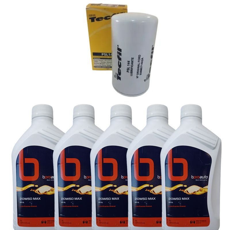 KIT-TROCA-OLEO-MONDEO-GHIA-2.0-16V-ZETEC---2001-2006-20W50