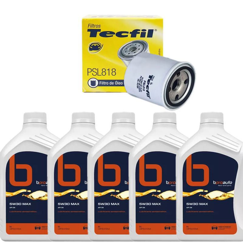KIT-TROCA-OLEO-TUCSON-GLS-1.6-16V-TURBO-2016-2024-5W30