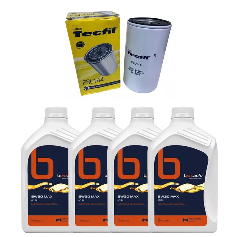 KIT-TROCA-OLEO-FIESTA-PERSONNALITE-1.0-8V-2003-2007-5W30
