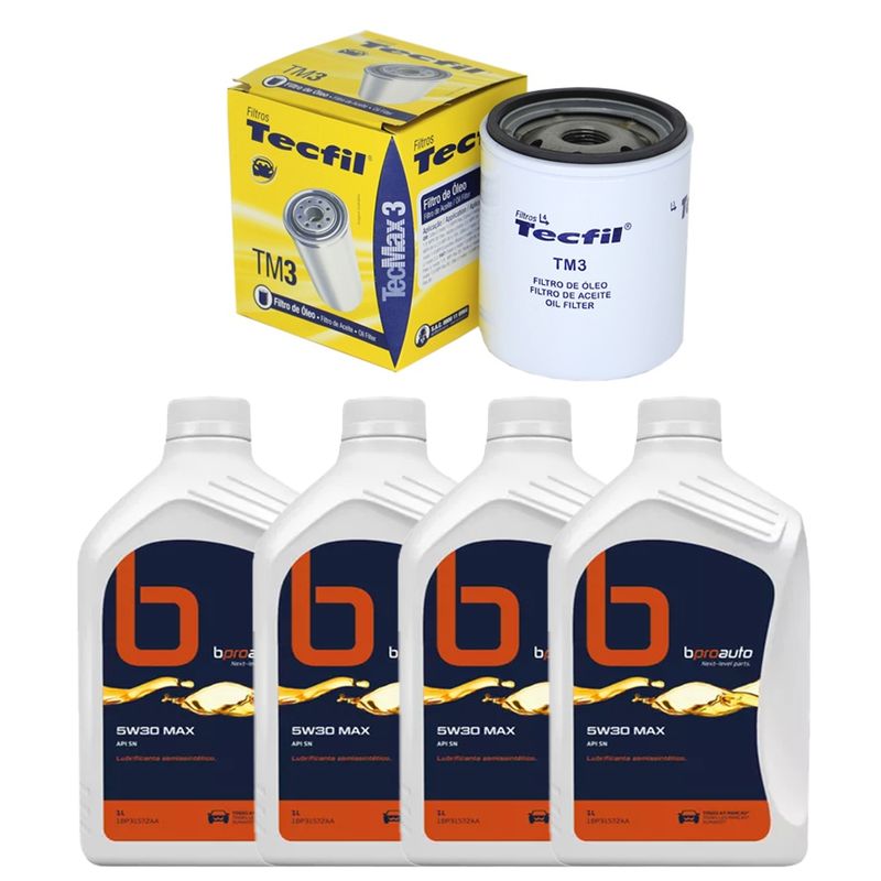 KIT-TROCA-OLEO-SPIN-ADVANTAGE-1.8-8V-2014-2018-5W30
