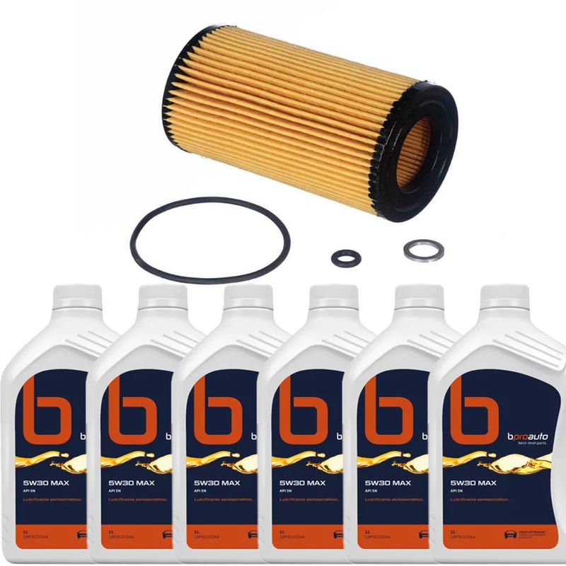 KIT-TROCA-OLEO-SONATA-GLS-3.3-24V-V6--2005-2008-5W30