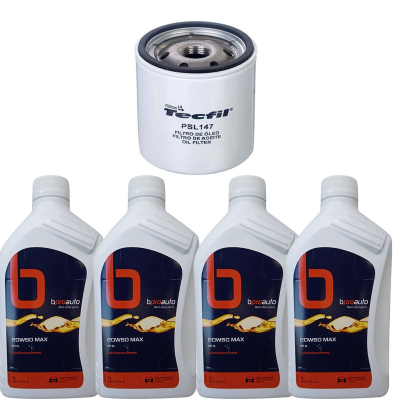 KIT-TROCA-OLEO-RANGER-XL-CD-2.3-16V-DURATEC--2001-2012-20W50