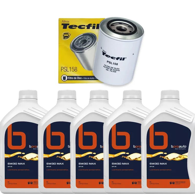 KIT-TROCA-OLEO-PAJERO-SPORT-GLS-2.8-8V--1998-2005-5W30