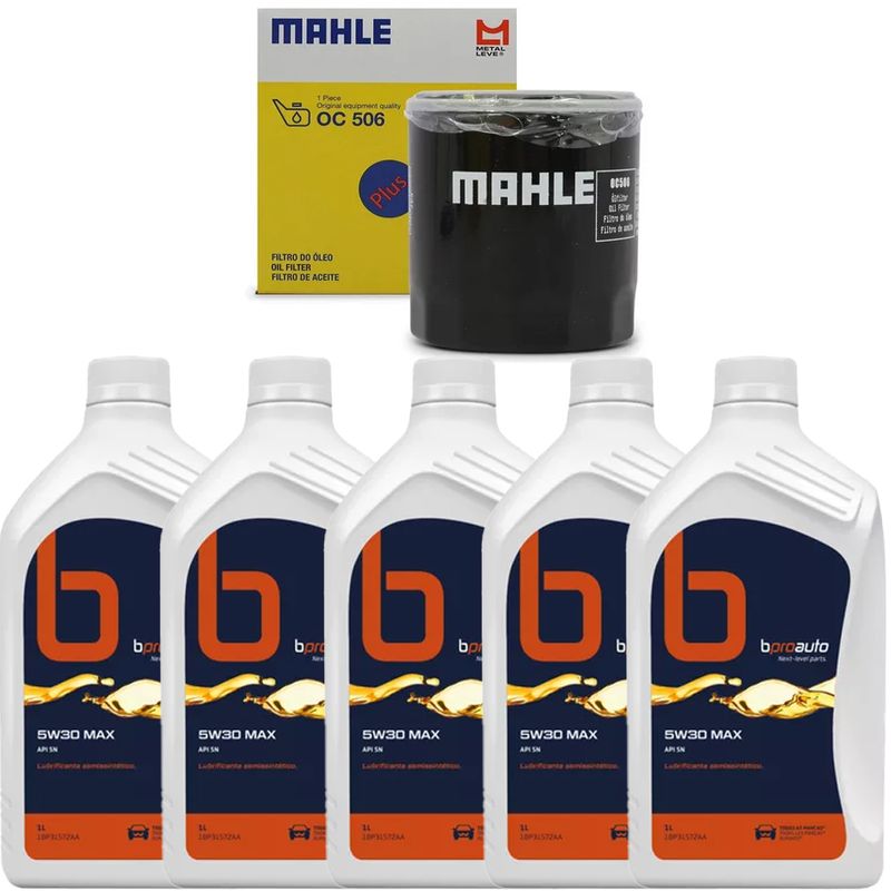KIT-TROCA-OLEO-ECOSPORT-TITANIUM-1.6-16V-2013-2018-5W30