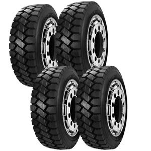 Kit 4 Pneus Aro 22.5 Xbri  Forza Block F1 295-80R22.5 152-149L