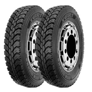Kit 2 Pneus Aro 22.5 Xbri Mix Works B1 275/80R22.5 149/146L