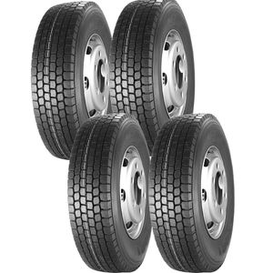 Kit 4 Pneus Aro 22.5 Xbri Robusto B5 295/80R22.5 152/149M