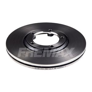 Par Disco Freio Dianteiro Ventilado 253Mm 5 Furos S/ Cubo Bd0100 Fremax