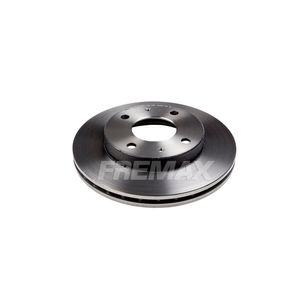 Par Disco Freio Dianteiro Ventilado 257Mm 4 Furos S/ Cubo Bd2831 Fremax